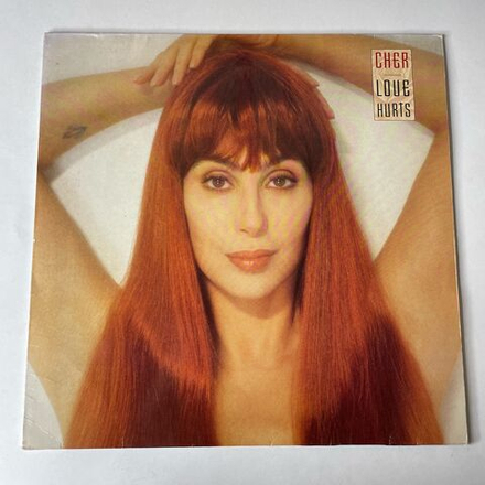 Винтажная виниловая пластинка LP Cher Love Hurts (Германия 1991)