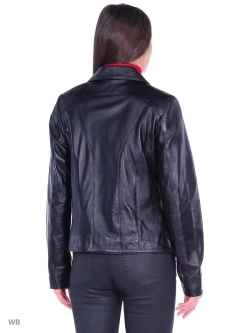 Косуха женская натуральная кожаная