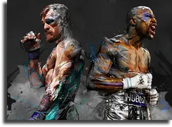 Постер "Mayweather Vs McGregor"