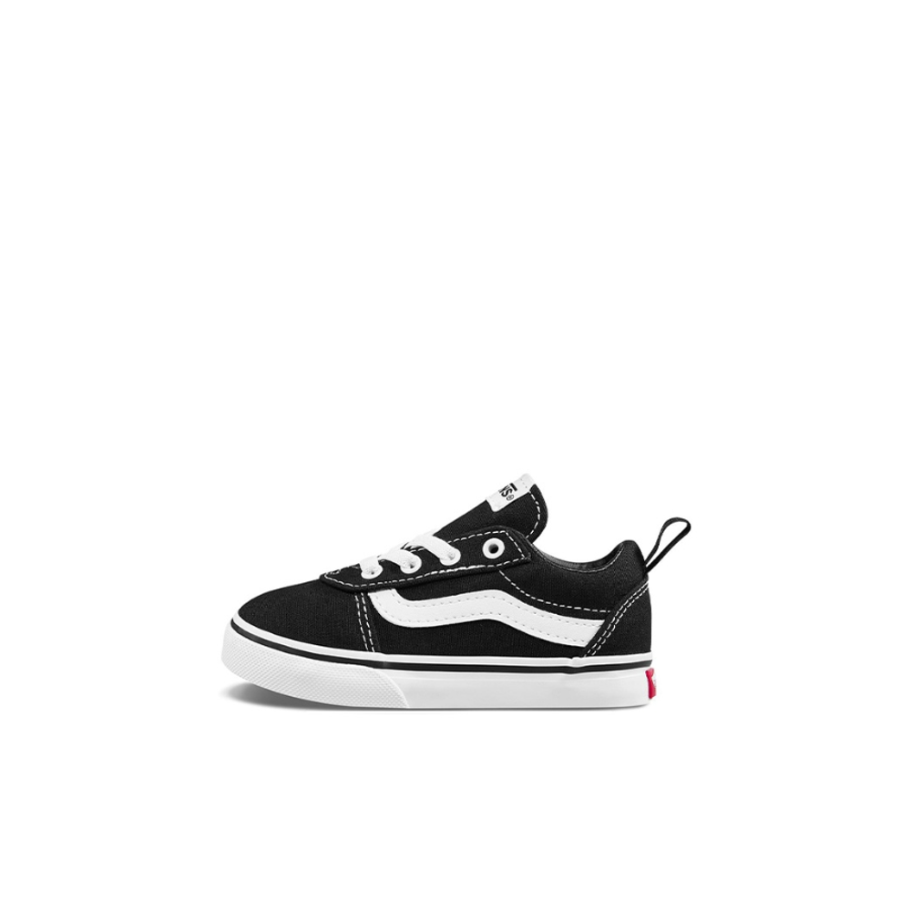 Детские кеды Vans Ward Slip-On 'Black White' VN0A3QU1187