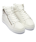 Кожаные кроссовки Calvin Klein Jeans - белый(YM0YM01156)