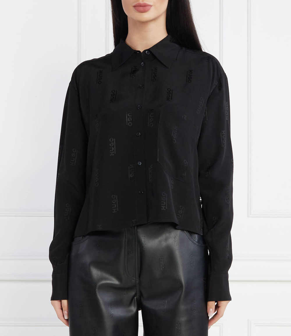 Рубашка Elolla HUGO - черный(50494638)