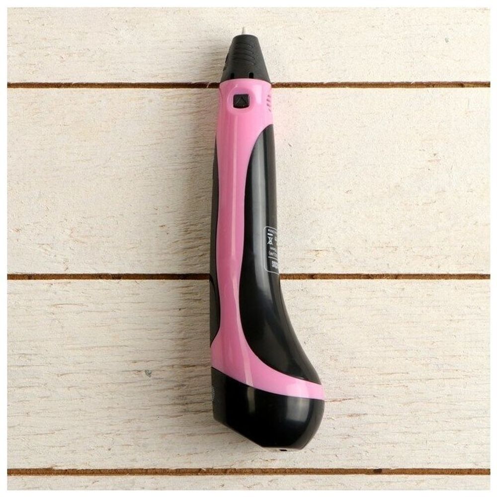 Ручка 3D Cactus CS-3D-PEN-C-PN PLA ABS LCD розовый