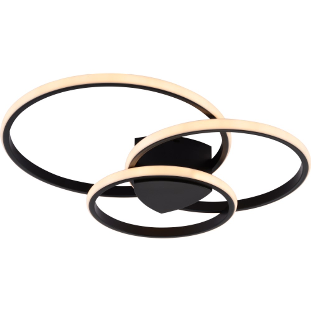 Светильник потолочный светодиодный Rivoli   6141-101 LED 106 Вт 3000 - 6000 К с пультом