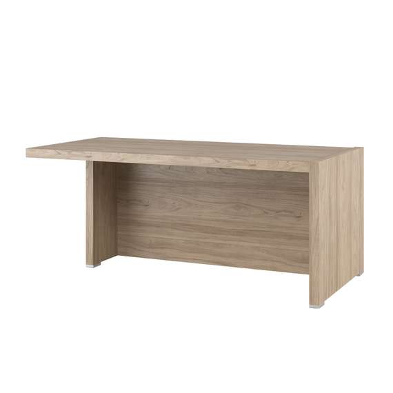 Стол письменный с асимметричными опорами, левый Solid 180x88x75