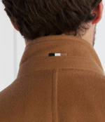 Хлопковое пальто h hyde standup c BOSS BLACK - коричневый(50502271)