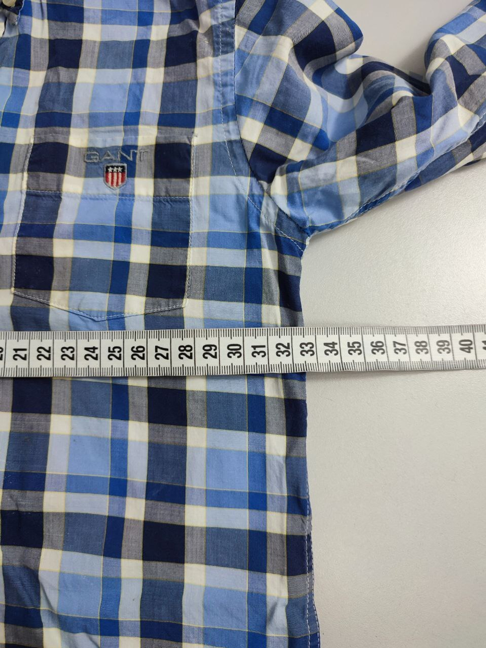 Рубашка Gant в клетку на 4 года