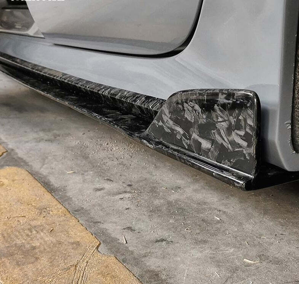 Карбоновые боковые юбки для AUDI RS7 4G 2014-2018 Ауди