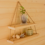 Полка настенная заготовка без бортов с отверстиями 1 шт. 34х10х2 см