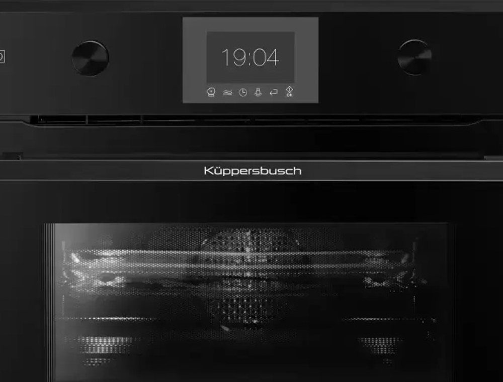 Компактный духовой шкаф с микроволнами Kuppersbusch CBM 6350.0 S5 Black Velvet