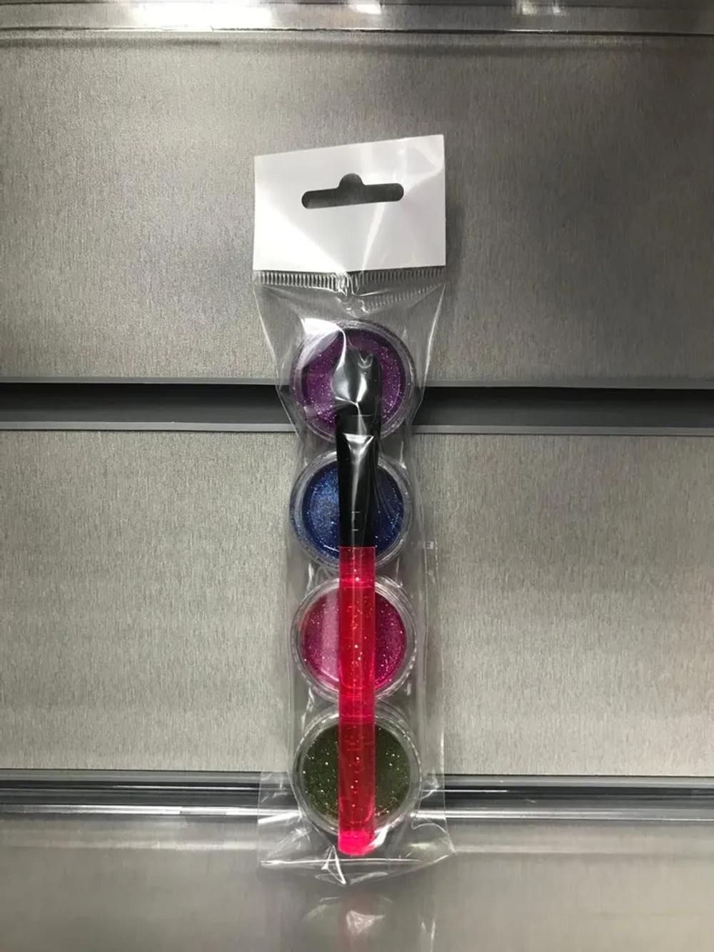 Блестки для аквагрима и блеск тату с кисточкой