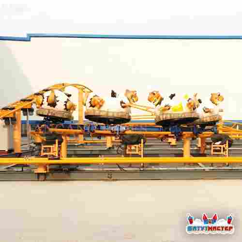 Большая катальная горка «Полет Дино», 6 кабин 12 мест, 22×18×3,5 м