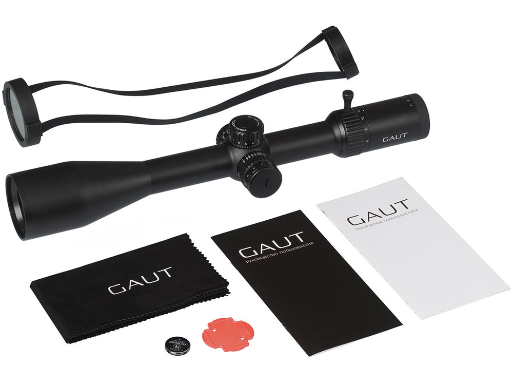 Прицел Gaut Nephrite 6-24x50, SF, сетка 61 (Half MD) - фото 8