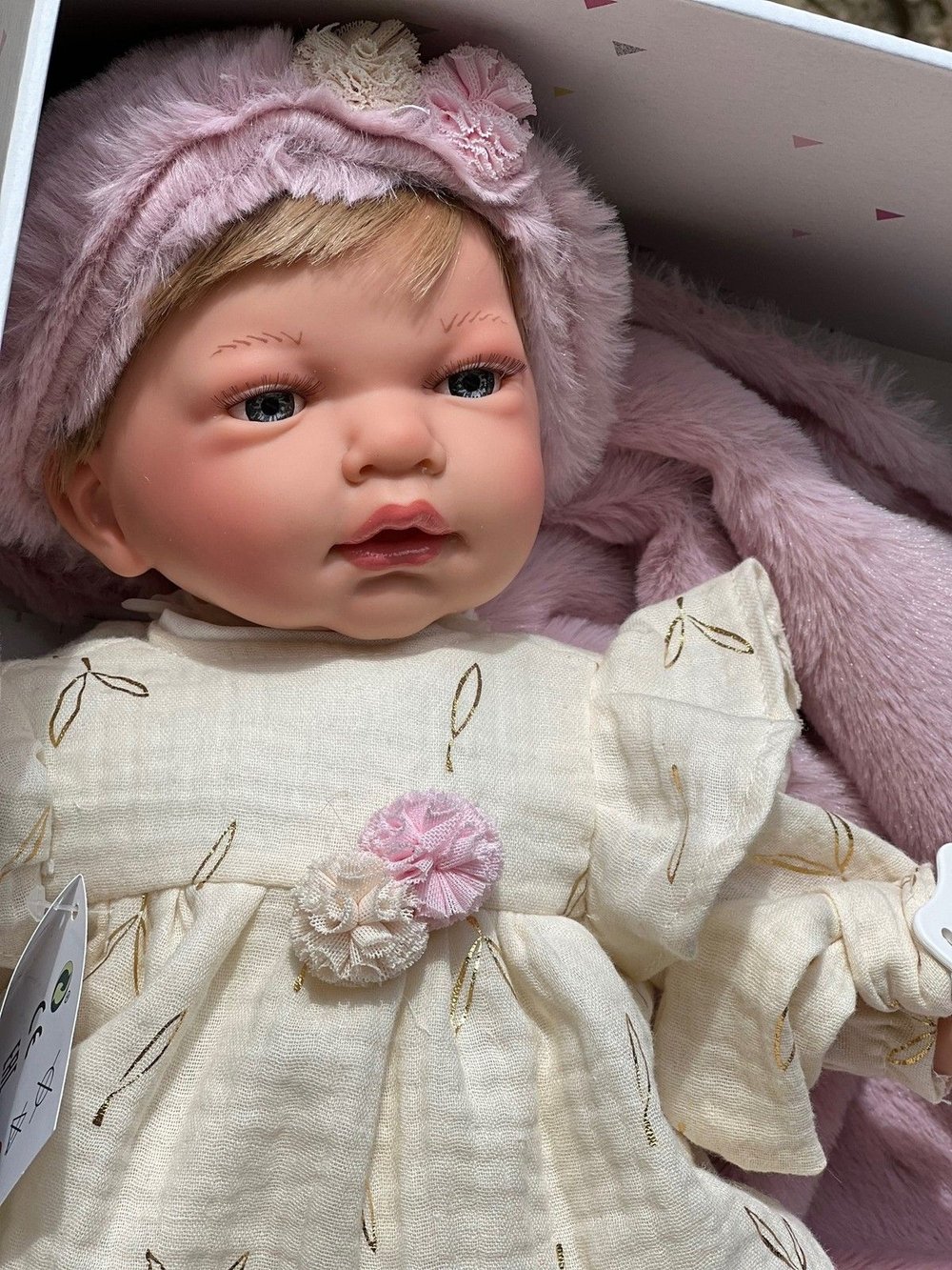 Кукла Реборн Nines 40см Baby мягконабивная (N0204)