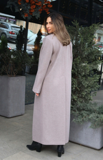 Пальто со шлицей