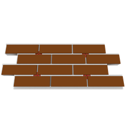 Клинкерная Термопанель 0,33 М2 Союз Dark Orange