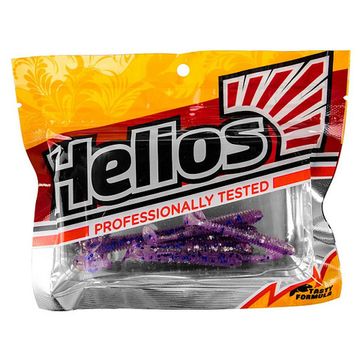 Виброхвост Liny Catcher 2,35'/6 см Silver Sparkles & Fio 12шт. (HS-5-036) Helios