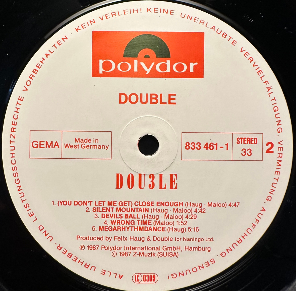 Double - Dou3le (Германия 1987г.)