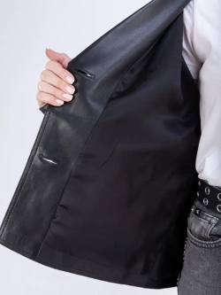 Куртка женская натуральная кожа, блейзер