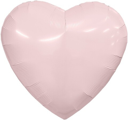 Сердце 9" Пыльная роза Agura