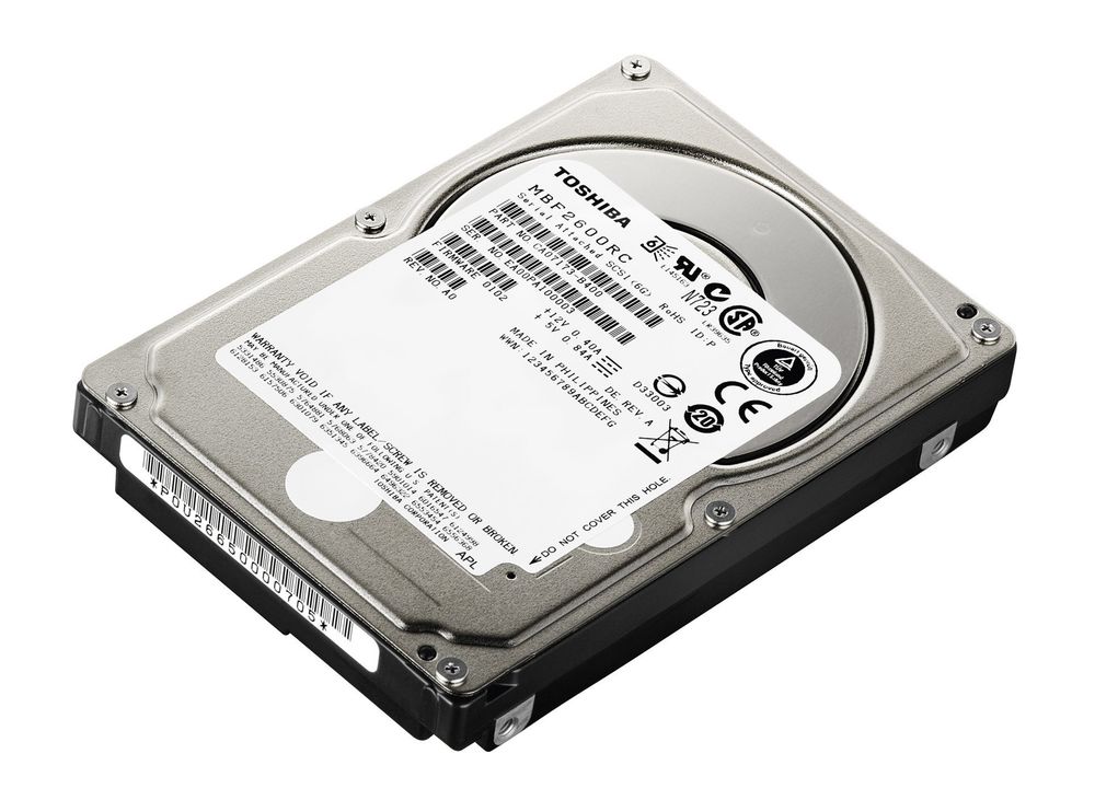 Жесткий диск Toshiba 300Gb (U300/10000/64Mb) SAS DP 6G 2,5&quot; MBF2300RC