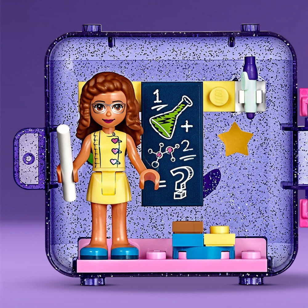 LEGO Friends: Шкатулка Оливии 41402 — Olivia's Play Cube - Researcher — Лего Френдз Друзья Подружки