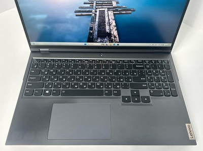 Ноутбук Lenovo Legion 5 Pro 16ACH6H (82JQ00HARU) 16"/AMD Ryzen 7 5800H/RAM 32GB/SSD 1024GB/GeForce RTX 3060 6GB/2560*1600/IPS 165Hz/Windows 11/Подсветка кл-ры: LED/черный. Состояние: Уценка/затертый топ-кейс