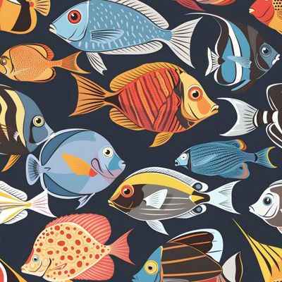 красивые морские рыбки