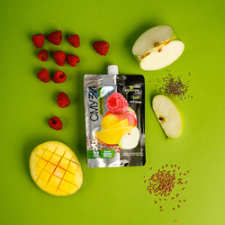 Ассорти смузи ягодно-фруктовые BioNergy с семенами чиа, 5 вкусов по 3 шт