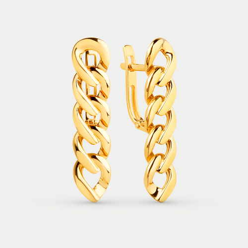 Серьги золотые