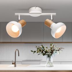 Светильник настенно-потолочный спот Rivoli Lorena 7052-702 2 х Е14 40 Вт поворотный