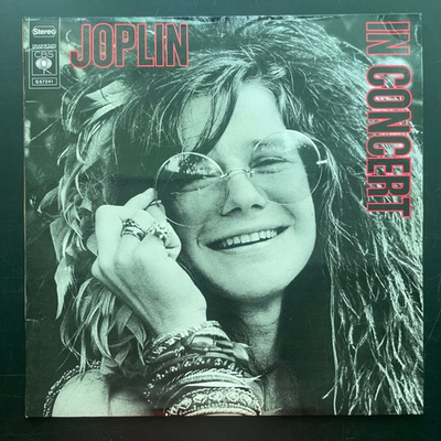 Janis Joplin - Joplin In Concert 2LP (Голландия 1972г.)
