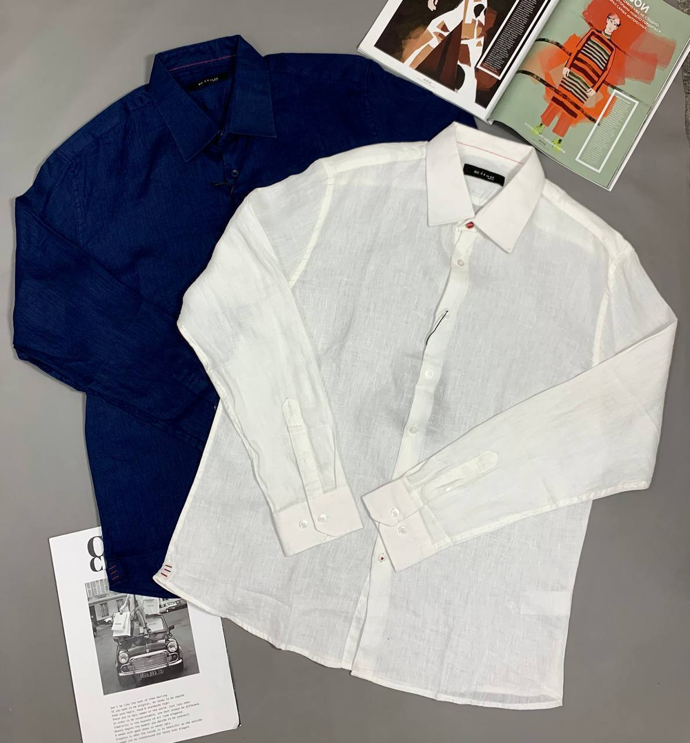 Льняная рубашка Kiton
