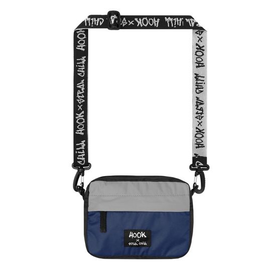 Сумка HOOK Мессенджер Бастард H&S синий