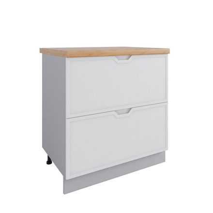 Кухня Модуль СКБ 800 Арка Штукатурка белая