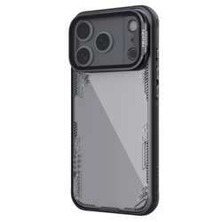 Чехол тонированный прозрачный от Nillkin на iPhone 17 Pro, серия Iceblade Prop Case (версия с прозрачной крышкой объектива)
