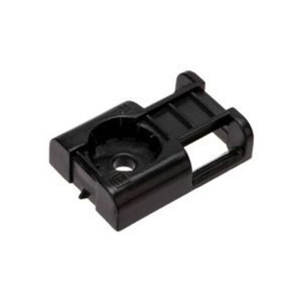 Площадка под стяжку для прямого монтажа, черная (100 шт/уп) REXANT