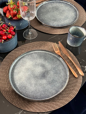 Тарелка мелкая «Corone Celeste» 265 мм синий