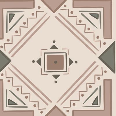 pattern ethnic motifs geometric seamless textile ornament