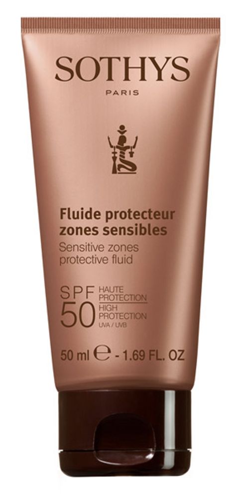 Sensitive Zones Protective Fluid SPF50 High Protection UVA/UVB