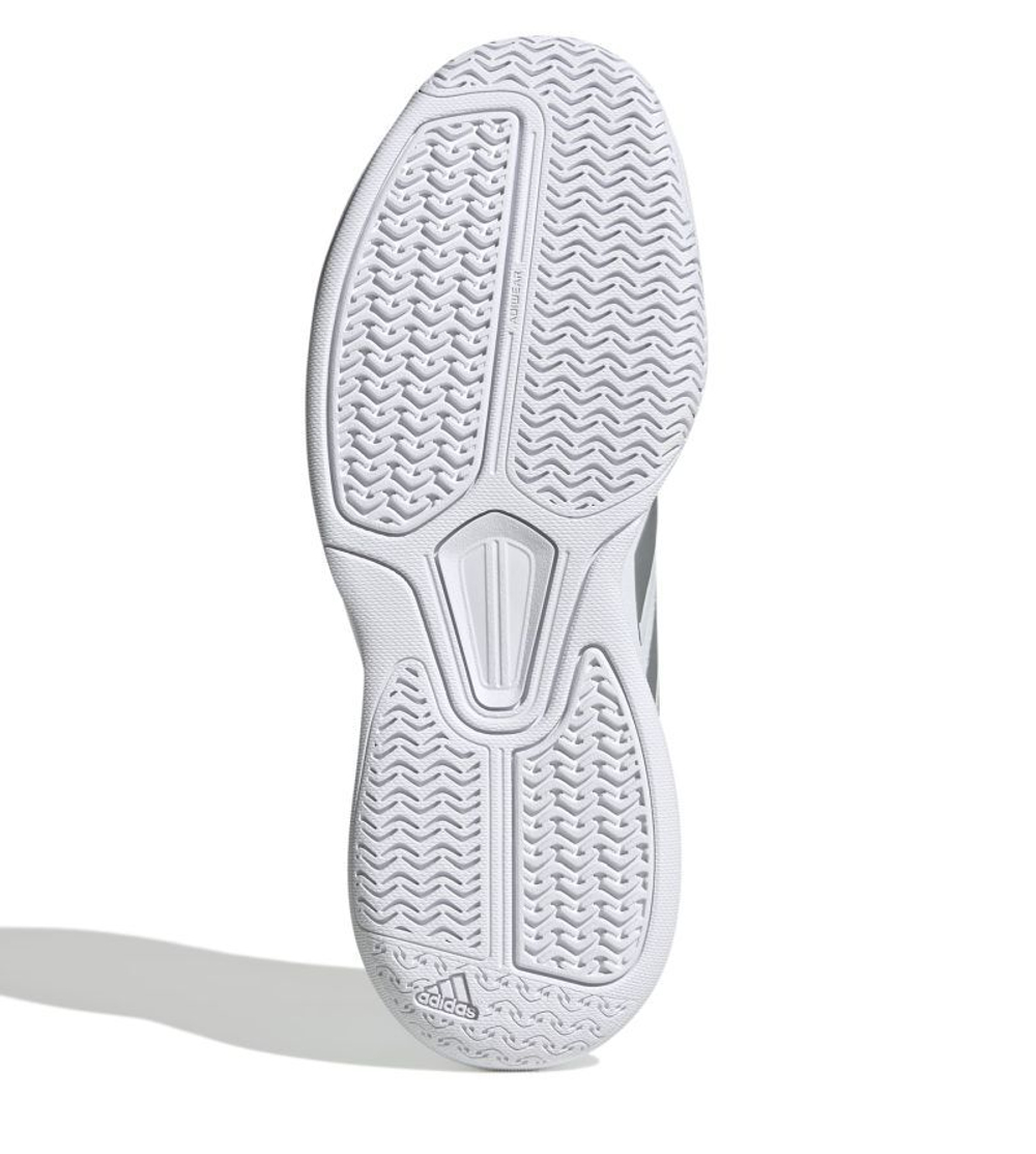 Женские теннисные кроссовки Adidas Avaflash - cloud white/silver metallic/flash aqua