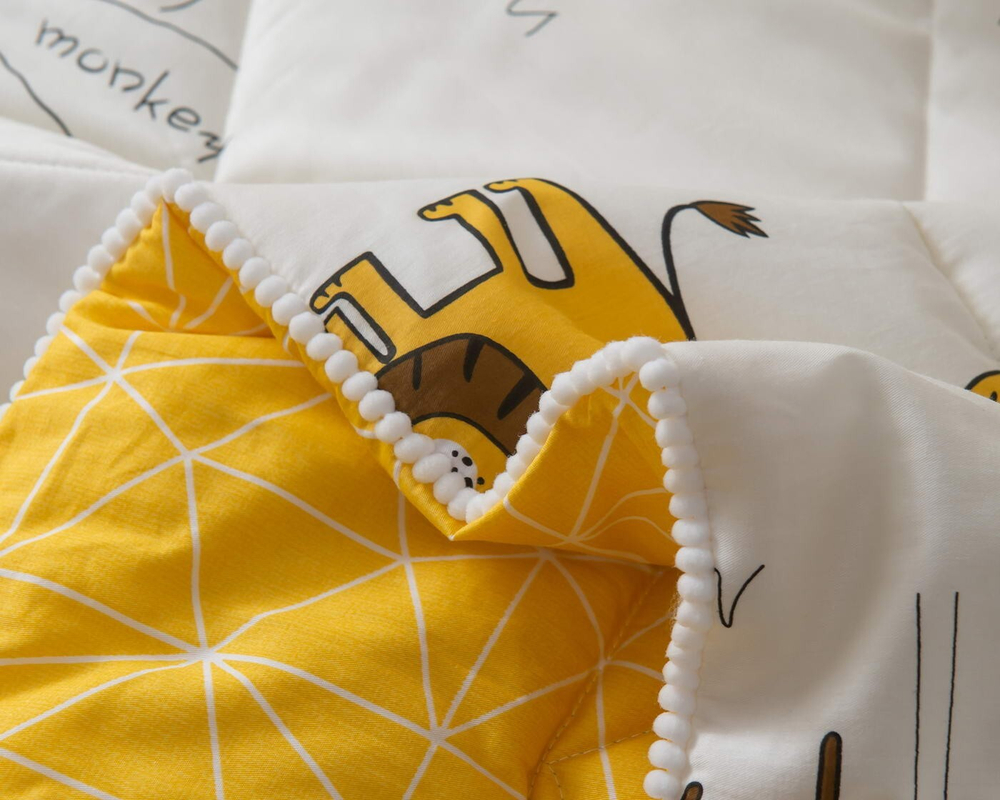 Детское постельное белье 1.5 спальное Sofi De MarkO Africa желтое