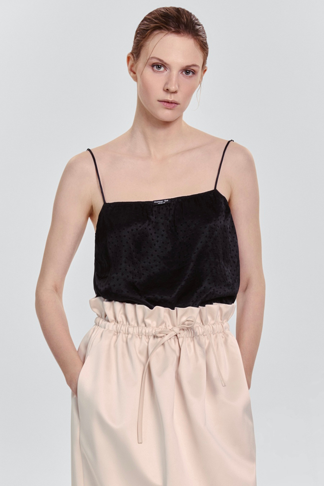 Топ бельевой из атласа