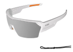 Спортивные очки с диоптриями OCEAN Race Matt White / Revo Grey Polarized lenses