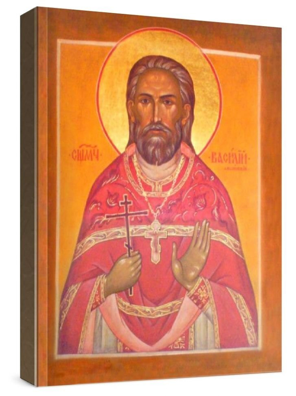 Василий Архангельский (рукописная икона)