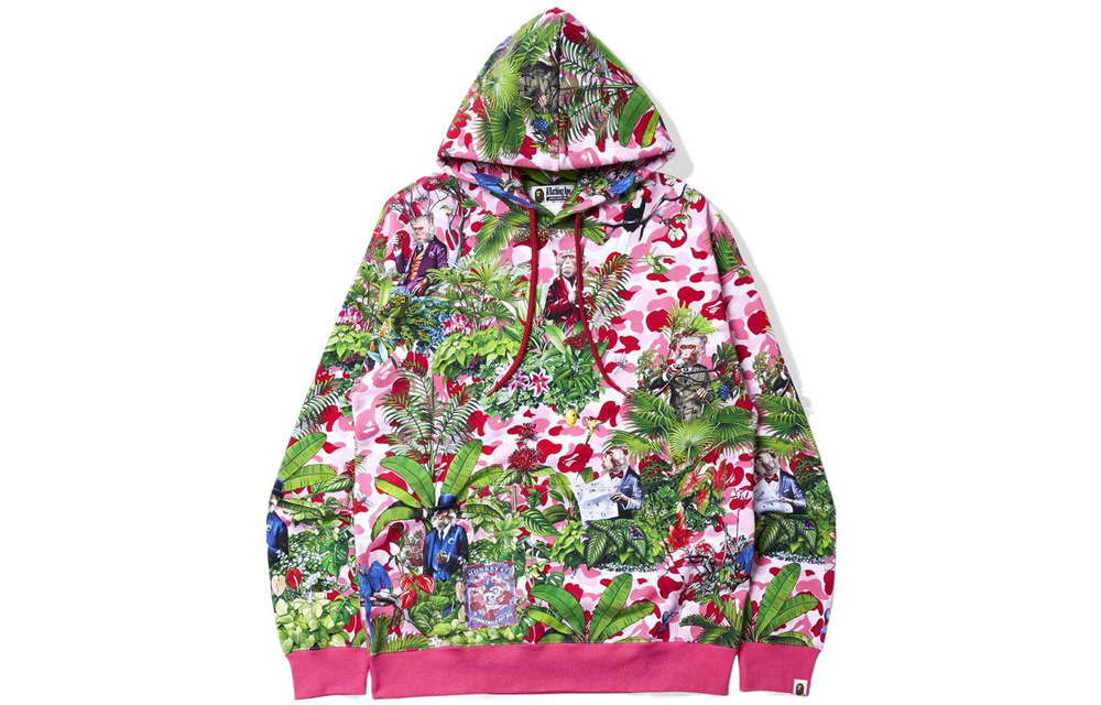 A Bathing Ape X Monkey 47 Pullover Худи