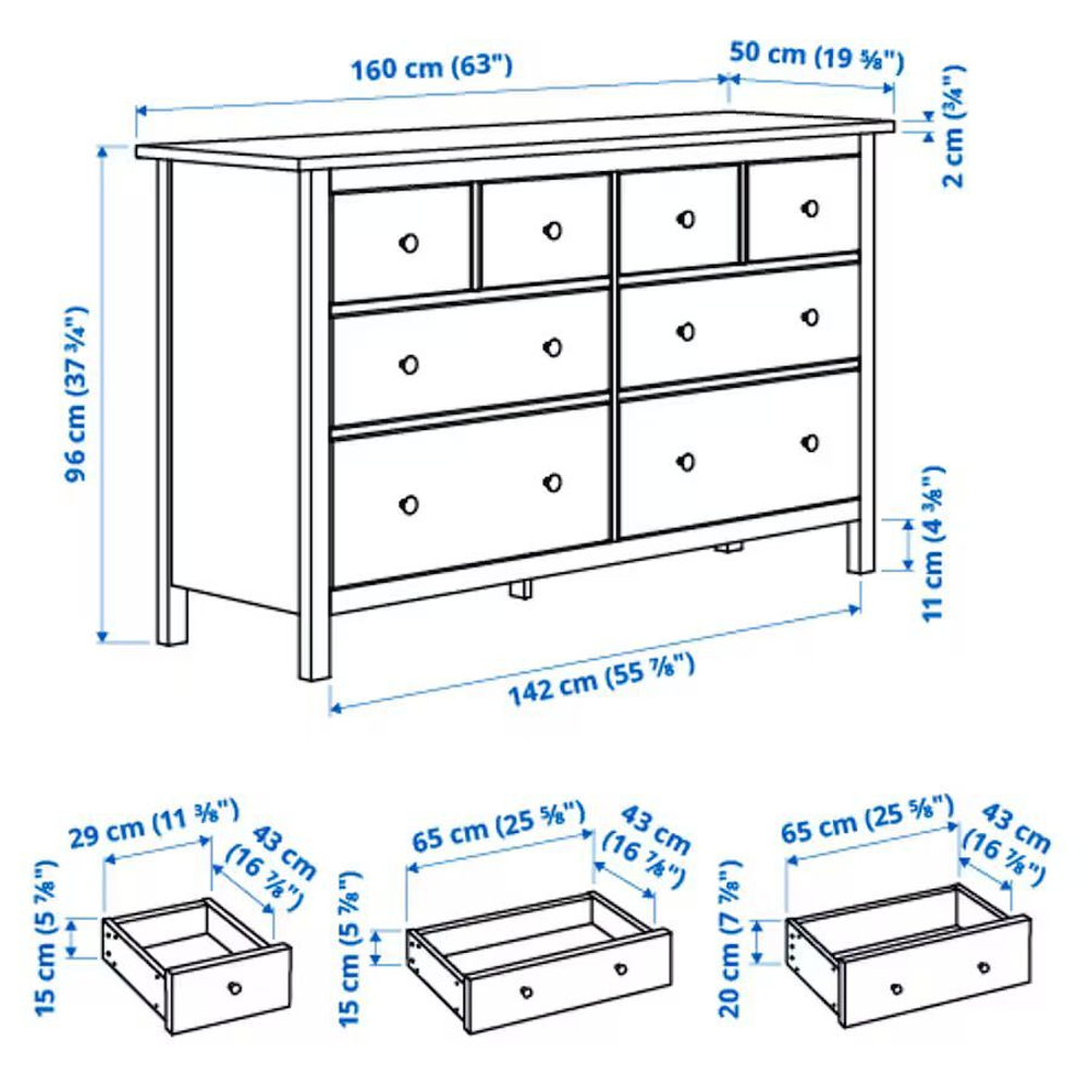 Комод Кантри (Hemnes) 08