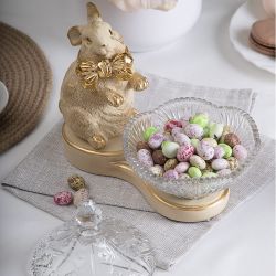 Конфетница-сахарница Кролик Банни Айвори