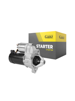 Стартер (12V/1,1KW) AUDI 80/100/A6(C5) mot.1,8/2,0L GANZ GIP14024