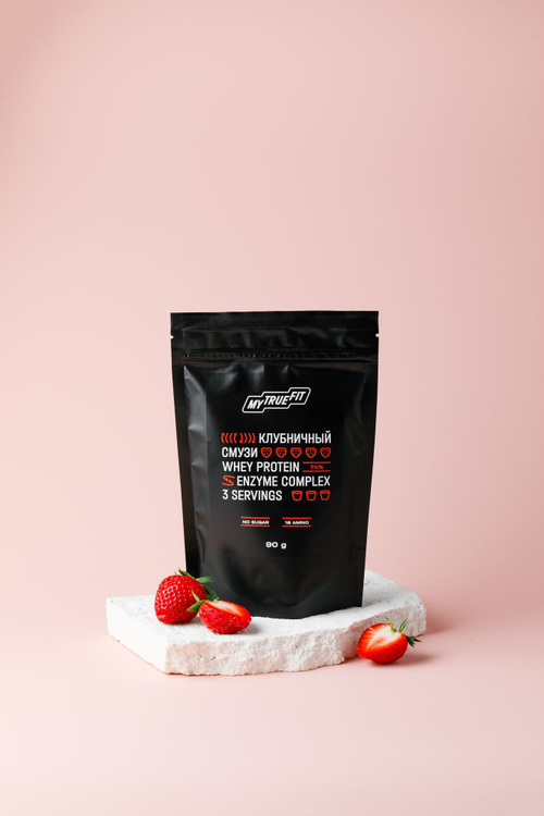 Коктейль протеиновый Клубничный смузи / 90 г ТМ Mytruefit